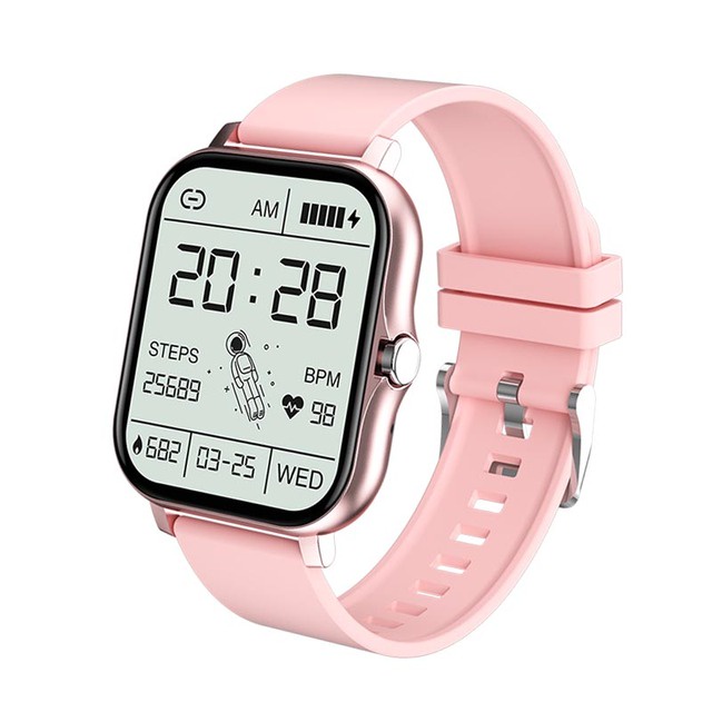relógio smartwatch feminino masculino Bluetooth pulseira de fitness esportiva
