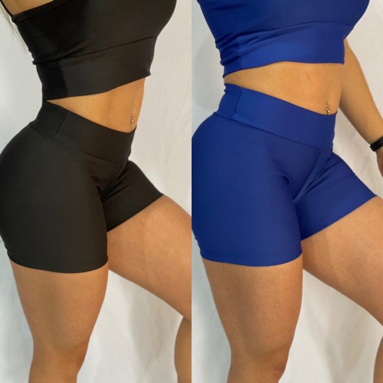 kit 2 Shorts de academia zero