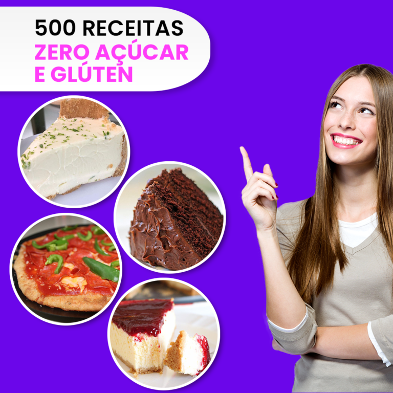 500 Receitas zero açúcar